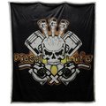 Diesel Life License Injector Skull Sherpa Throw DL02INJSK